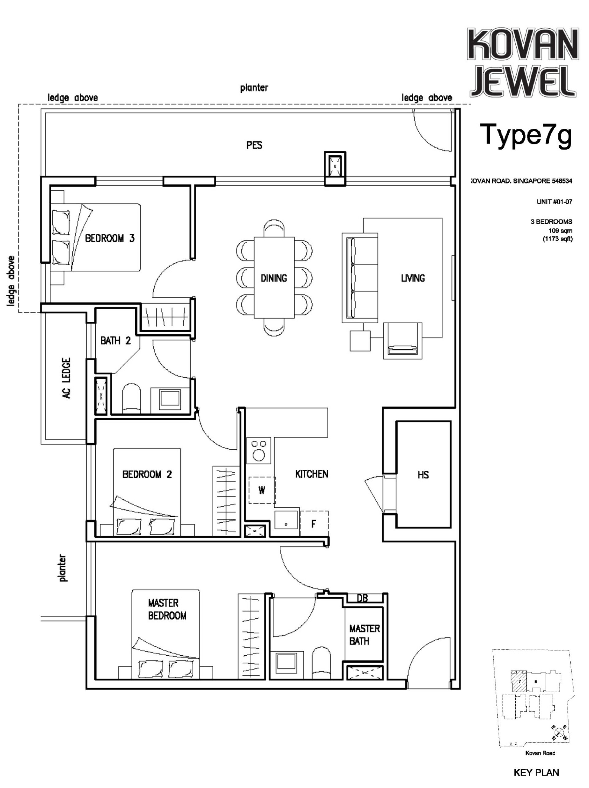 Kovan Jewel floorplan